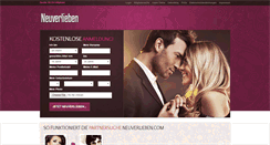 Desktop Screenshot of neuverlieben.com